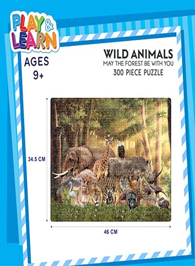 Funskool-Wild Animals,Educational,300 Pieces,Puzzle,for 3 Year Old Kids and Above,Toy - Image 4